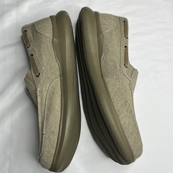 Propét Viasol Mens loafer 13 XX(5E)  canvas greenish - Picture 6 of 15